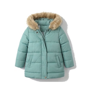Hooded Quilted Waterproof <b>Bubble</b> Jacket Black Full Sleeve Winter Windproof Cotton Shell Knitted Fabric Polyester Filling Stand - Product Image 1