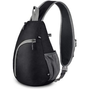 Sac bandoulière personnalisé avec sangle réglable et fermeture éclair pour un usage quotidien - Product Image 1
