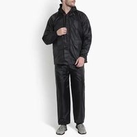 Ensemble de vêtements de sport pour hommes, coupe-vent décontracté à capuche, veste de course légère, pantalon assorti, vêtements d'entraînement athlétique, résistant au vent