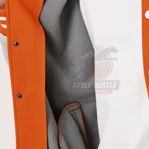 Chaqueta de Invierno de Manga Larga con el Último Diseño de Alta Calidad para Hombre, Chaqueta Letterman de Diseño Personalizado Más Vendida - Product Image 5