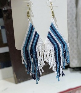 Pendientes Bohemios de Lujo de Alta Gama para Verano, con Cuentas Miyuki y Diseño de Gota Tejida, Estilo Vibrante y a la Moda - Product Image 5