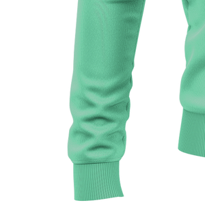 Sudadera con capucha de algodón de lujo con cremallera, conjunto deportivo apilado para hombre, estampado serigráfico, sublimación atlética de invierno, sudaderas con cremallera 1/4 - Product Image 3