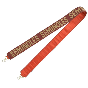 Titan Up Webbing <b>Strap</b> With Raised Text And Star Pattern Fashion Bag Accessory - Product Image 5