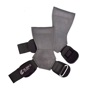 Wholesale Varsa Grip Pro <b>Weight</b> Lifting Grips Non Slip Wrist Wraps for Deadlift Cross Training Gym Fitness - Product Image 4