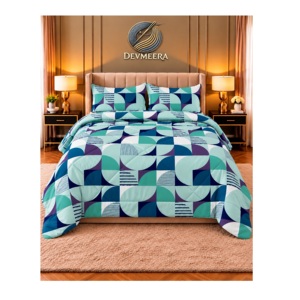 Edredón Individual de Microfibra Económico, 200 GSM, Tela Suave, Relleno de Poliéster, para Ropa de Cama y Pedidos de Exportación al por Mayor - Product Image 5