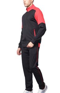 Wholesale 2024 Customized Logo Zipper Windproof <b>Summer</b> Stand Breathable 2-Piece Set <b>Men's</b> Piping Nylon Windbreaker Tracksuit - Product Image 3