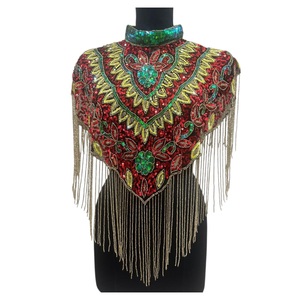 Robe Cape à Paillettes Faite Main de Qualité Supérieure, Meilleure Vente 2026, pour Femme, Tendance, Disponible en Gros pour l'Exportation - Product Image 1