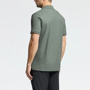 Chemises pour hommes de haute qualité 100% coton avec logo brodé personnalisé, vêtements de sport décontractés, respirants, style hip-hop, prix abordable - Product Image 2