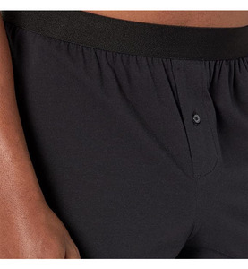 กางเกงขาสั้นลำลองผู้ชายสำหรับฤดูร้อน ผ้าเทอร์รี่ แห้งเร็ว กันยับ ปักลายชายผ่า เอวยางยืดสูง ระบายอากาศได้ดี ทรงหลวม - Product Image 4