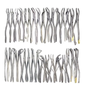 Ensemble de forceps d'extraction dentaire manuels ergonomiques de qualité supérieure 2026 – Instruments chirurgicaux dentaires réutilisables et légers - Product Image 6
