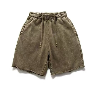 Casual Hip Hop Washed Breathable <b>Shorts</b> for <b>Men</b> and Women Summer High Street Loose Sports Fitness Couples - Product Image 3