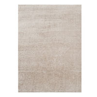 Hand Loom Viscose Beige Trace Rectangle Rug Soft Textured Area Rug Floor Carpet Home Decor Rug