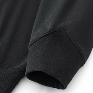 Sweat à capuche personnalisé avec demi-fermeture éclair, vente en gros, hommes, femmes, unisexe, logo brodé, commande en gros, faible MOQ, fournisseur de vêtements sur mesure - Product Image 3