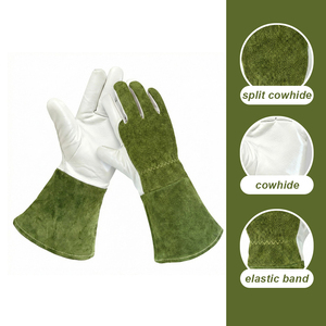 ถุงมือทำสวนผ้าฝ้ายสีกลางๆ ที่เข้ากับสภาพแวดล้อมกลางแจ้ง ผลิตโดย Vantrex Industries - Product Image 2