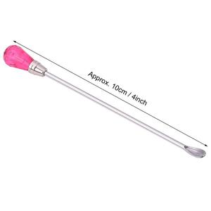 Cuillère à mélanger les pigments en acier inoxydable, bâtonnet de mélange d'encre pour microblading et tatouage, accessoires PMU - Product Image 4