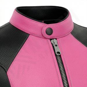 Chaqueta de Motociclista de Cuero para Hombre, Ropa de Motociclismo, Impermeable, para Carreras, Protección y Seguridad, Color Personalizado - Product Image 4