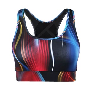 Soutien-gorge de sport personnalisé pour femmes, haut de gamme, tissu flexible, fabrication OEM ODM, processus d'approvisionnement sous marque privée Impex - Product Image 1