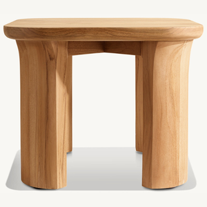 Mesa de Centro de Madera de Teca Ecológica y Duradera, Hecha a Medida, para Sala de Estar, Diseño Moderno, Acabado Liso - Product Image 3