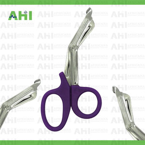 Tijeras para Trauma AHI Púrpuras, Tijeras Médicas de Acero Inoxidable, Tijeras de Emergencia para Paramédicos y EMT, Cortador de Vendajes, Certificación CE Clase I - Product Image 5