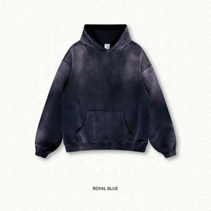 Sudadera con Capucha y Sudadera de Alta Calidad con Logotipo Personalizado para Hombre, Estilo Lavado Ácido, para Parejas, Marca de Moda, Corte Holgado, Hombros Caídos - Product Image 6