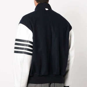 Chaqueta Varsity de Invierno Transpirable 2026, Superventas, con Logotipo Personalizado, Tallas Grandes, Unisex, de Secado Rápido, Resistente al Viento, con Forro de Algodón y Tela de Lona - Product Image 3