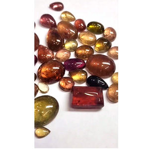 Lote de 37 Piezas de Turmalina Natural de 7mm a 18mm, Cabujones Ovalados, en Forma de Pera y Cuadrados, 179 Quilates, Iroc Sales, Gemas de Buena Calidad, US$251 - Product Image 3