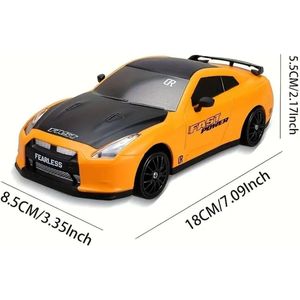 1/24 Scale 2.4GHz 4WD <b>RC</b> Drift Car Remote <b>Control</b> Sport Racing On-Road Vehicle LED Lights Style 6 Drift Tires Includes Batteries - Product Image 3