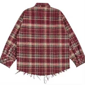 Camiseta de Hombre de Manga Larga, 100% Algodón, Estilo Urbano Formal, Impresión DTG, Diseño Personalizado, 300GSM, Lavado Ácido, Talla Grande - Product Image 3