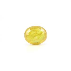Natural Certified Loose Gemstone Lot-6 Carat Yellow Sapphire with Color Change Effect - Product Image 2