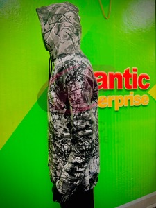 Sudadera con Capucha para Hombre de la Mejor Calidad al por Mayor, 100% Algodón, Felpa Francesa, Transpirable, Resistente al Viento, 220g, Estilo Casual Hip Hop para Otoño - Product Image 2