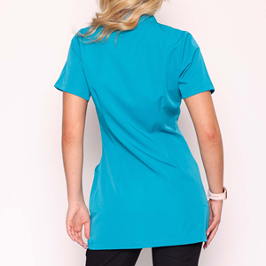 Tunique d'infirmière pour femmes, blouse à manches longues, tenue de travail pour salon, soins médicaux, dentaires, vétérinaires, blouses de travail fabriquées, uniforme d'hôpital - Product Image 5
