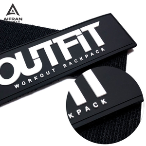 Parche de PVC Suave 2D 3D Personalizado al por Mayor de Aifran con Reverso de Velcro para Gorras, Bolsos y Chaquetas, Parche de Goma Duradero con Logotipo - Product Image 5