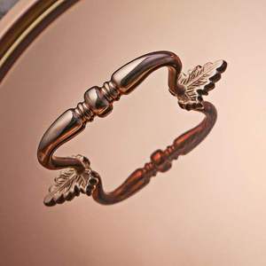 Olla de cocina de cobre martillado moderna y lujosa con tapa, compatible con inducción, utensilios de cocina premium para cocina y restaurante - Product Image 2