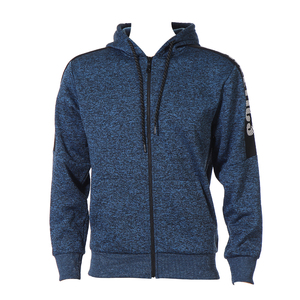 Sudadera con Capucha para Hombre, Color Gris Sólido, Algodón French Terry, Bolsillo Canguro, Corte Regular, Estilo Casual, para Otoño - Product Image 5