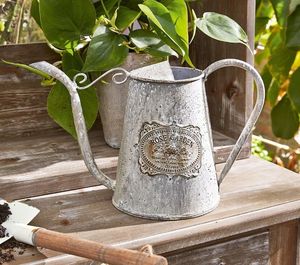 Arrosoir de jardin en métal léger à long bec pour plantes de balcon, jardin intérieur et pots de fleurs - Product Image 6