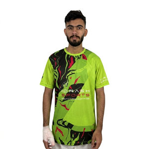 T-shirt de sublimation personnalisé à séchage rapide, prix de gros 2026, 100 % polyester, fabriqué au Pakistan, pour hommes - Product Image 4