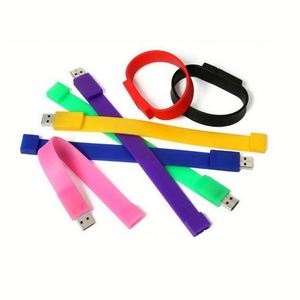 Creative Corporate Giveaways Personalized Wristband <b>USB</b> <b>Flash</b> Storage <b>Drives</b> With Custom Logo for Promotions - Product Image 4