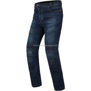 Nouveaux pantalons de moto pour hommes, jeans de moto, équipement de protection, pantalons de moto noirs, jeans de motocross bleus - Product Image 4