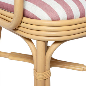 New rattan chair made in Vietnam with wholesale price and OEM ODM color with <b>mattress</b> - Product Image 5