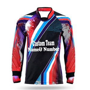 เสื้อเพนท์บอล OEM ผู้ผลิตเสื้อผ้ากีฬาแบบกำหนดเองสำหรับทีม ระบายอากาศ แห้งเร็ว ชุดกีฬา ซับเหงื่อ เสื้อแบบสั่งทำ - Product Image 4