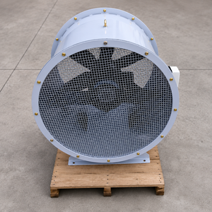 Ventilador Axial Industrial de Construcción Metálica, 6 Aspas, Eléctrico, de Pared, Comercial, 550W, 3 Velocidades - Product Image 3