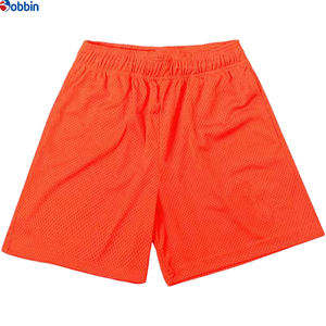 Shorts de basketball personnalisés respirants pour homme, style décontracté d'été, avec cordon de serrage, en maille double élastique - Product Image 4