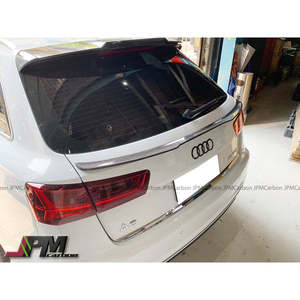 สปอยเลอร์หลังคาร์บอนไฟเบอร์ทรง V สำหรับ Audi A6 C7 / S6 C7 Avant ปี 2011-2018 โดย JPMCarbon - Product Image 3