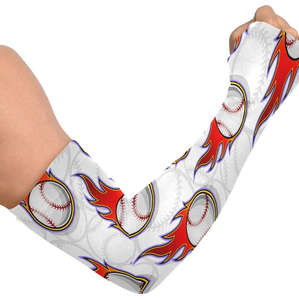 Manchons de compression sportifs personnalisés haut de gamme anti-UV rafraîchissants pour le cyclisme et le basketball, pour hommes et femmes, disponibles dès maintenant - Product Image 1