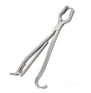 Pinzas de Precisión de 16 cm para Sujetar Huesos, Instrumento Quirúrgico Ortopédico Manual con Trinquete de Acero Inoxidable, Certificado CE ISO ORTHO - Product Image 6