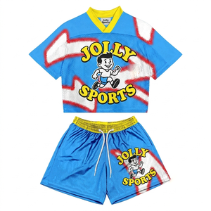 Men athletic 180 GSM polyester mesh jersey short set black <b>white</b> gold color block <b>panels</b> custom screen print logo outfit short s - Product Image 4