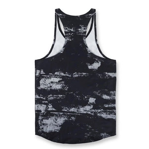 Camiseta Deportiva Sublimada para Hombre, Diseño Personalizado Vintage, Ropa de Gimnasio, Camiseta sin Mangas con Diseño Recortado - Product Image 2