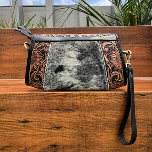 Luxe personnalisé véritable usiné à la main 2025 femmes grande capacité élégant sac à main en cuir de vachette véritable Mini sac pour dames - Product Image 5