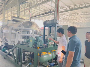 เครื่องอบแห้งแบบแช่เยือกแข็งด้วยระบบสุญญากาศอัตโนมัติ ควบคุมด้วย PLC ทำจากสแตนเลสสำหรับการแปรรูปอาหาร รุ่น WHFD-100 - Product Image 4