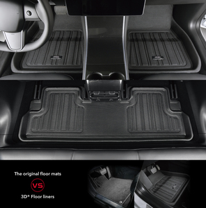 Tapis de sol 3D MAXpider 2026 Tesla Model Y Ellectrique Imperméable Toutes Saisons 3 Pièces Ajustement Parfait - Product Image 2